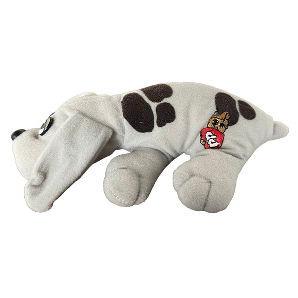 Vintage pound puppies stuffed animal tonka 1980s retro plush toy dogs set of 2 - Picture 8 of 10